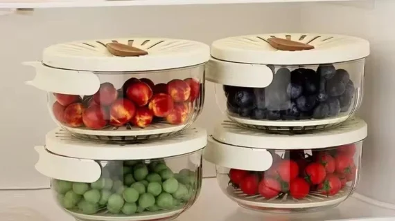 2-in-1 Fruit & Vegetable Drain Basket