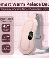 Portable Menstrual Heating Pad Belt for Women – Electric Period Pain Relief Massager