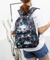 Fortnite Geometric Nylon School Bag for Students