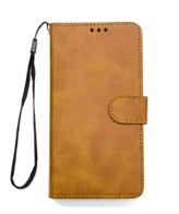 Classic Leather Wallet Flip Case