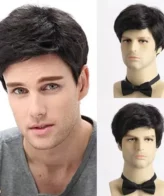 Classic Short Layered Men’s Wig