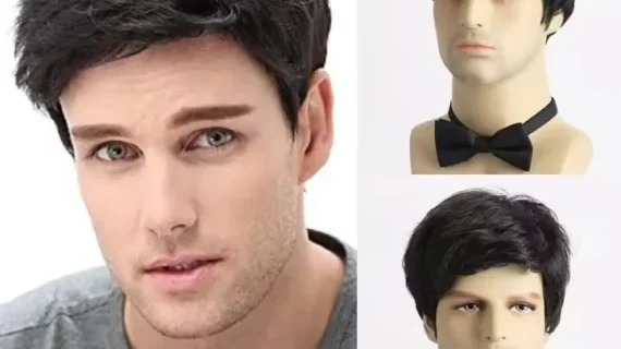 Classic Short Layered Men’s Wig