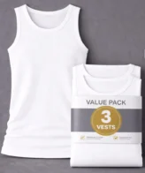 Essential Comfort Cotton Vests