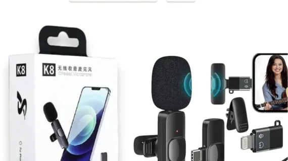 K8 3-in-1 Wireless Microphone