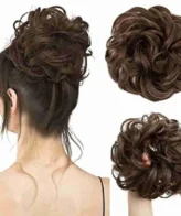 Messy Synthetic Bun Scrunchie