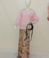 Tropical Print Suit Set