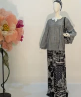 Tunic & Printed Palazzo Set