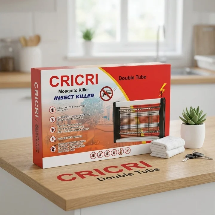 Cricri Mosquito Killer 8W Electric Insect Killer Lamp UV Light Mosquito Trap